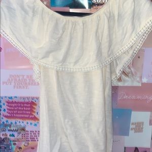 off the shoulder top